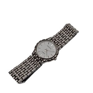 Geneva Women’s Silver Tone Bracelet Dress Watch